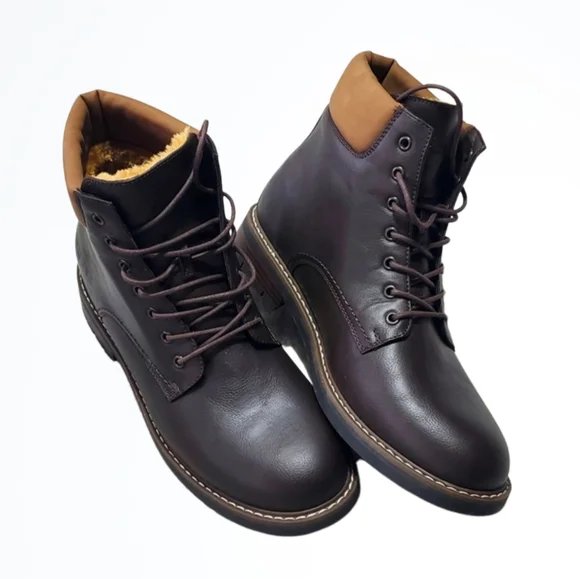 Guess | Shoes | Guess Mens Brown Tan And Faux Fur Lined  display picture 1